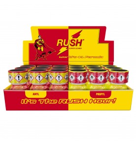RUSH & SUPER RUSH TOP SELLERS DISPLAY (18U) RUSH & SUPER RUSH TOP SELLERS DISPLAY (18U)